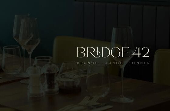 Bridge 42 Bridge 42 Logo
Brunch - Lunch - Dinner