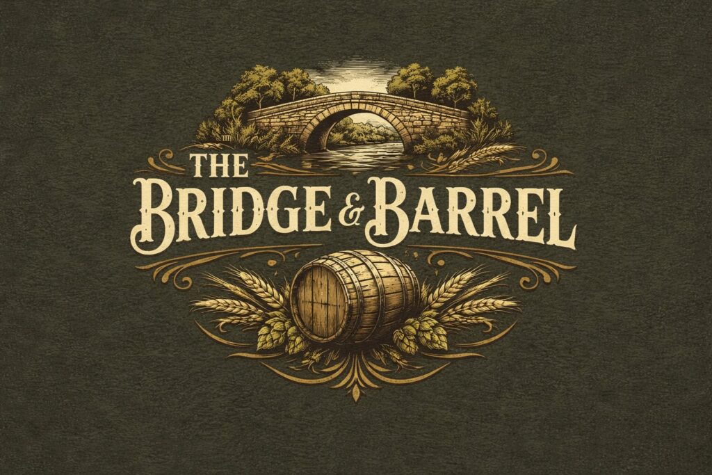 Bridge and Barrel logo Bridge and Barrel logo